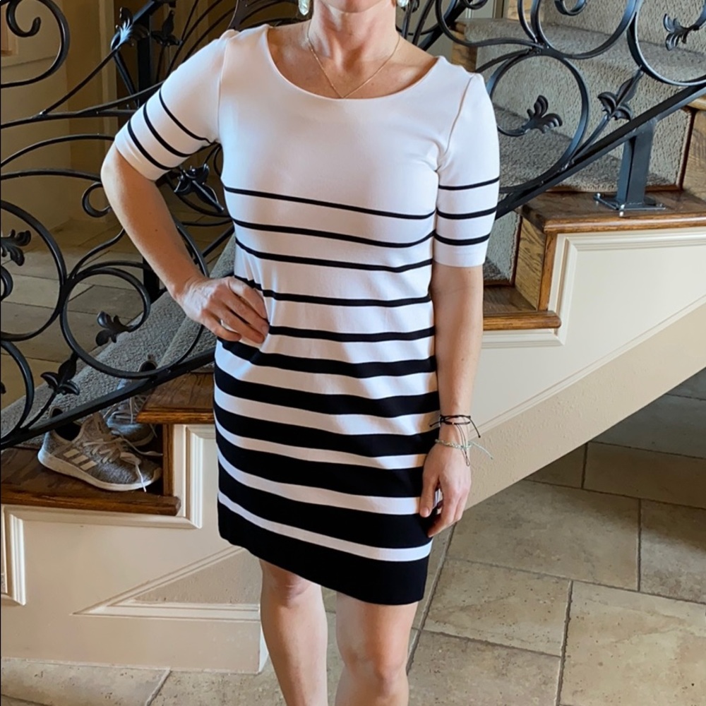 Black & White Work Dress